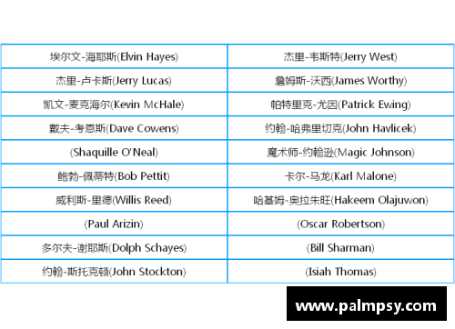 JN江南体育NBA球员个人能力排名及其影响因素分析 - 副本